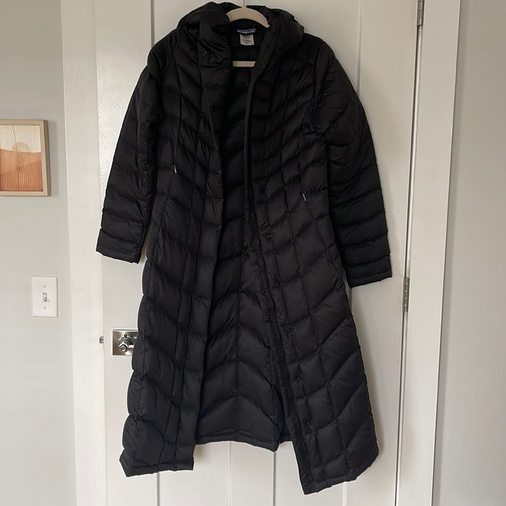 Patagonia Full Length Down Long Parka Jacket small